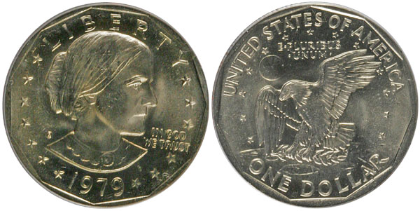 1979 Susan B. Anthony Dollar